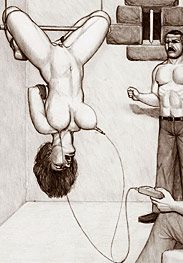 Sex trained upside down - you gonna learn to use this cunt of yours, slave by Badia