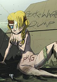 Astrid slave - Heather loves to humiliate and abuse her slave by Fixxxer