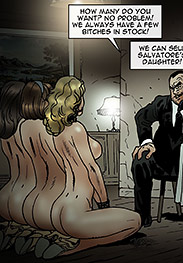 Templeton fansadox 719 Mobsters Vendetta 2 - Now you sluts are both wet you can start drinking each other's cunt juice