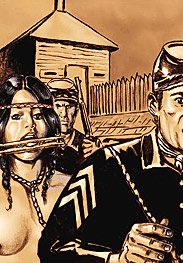 Indian runaway - Her whole body was beaten and bruised by Pitbull